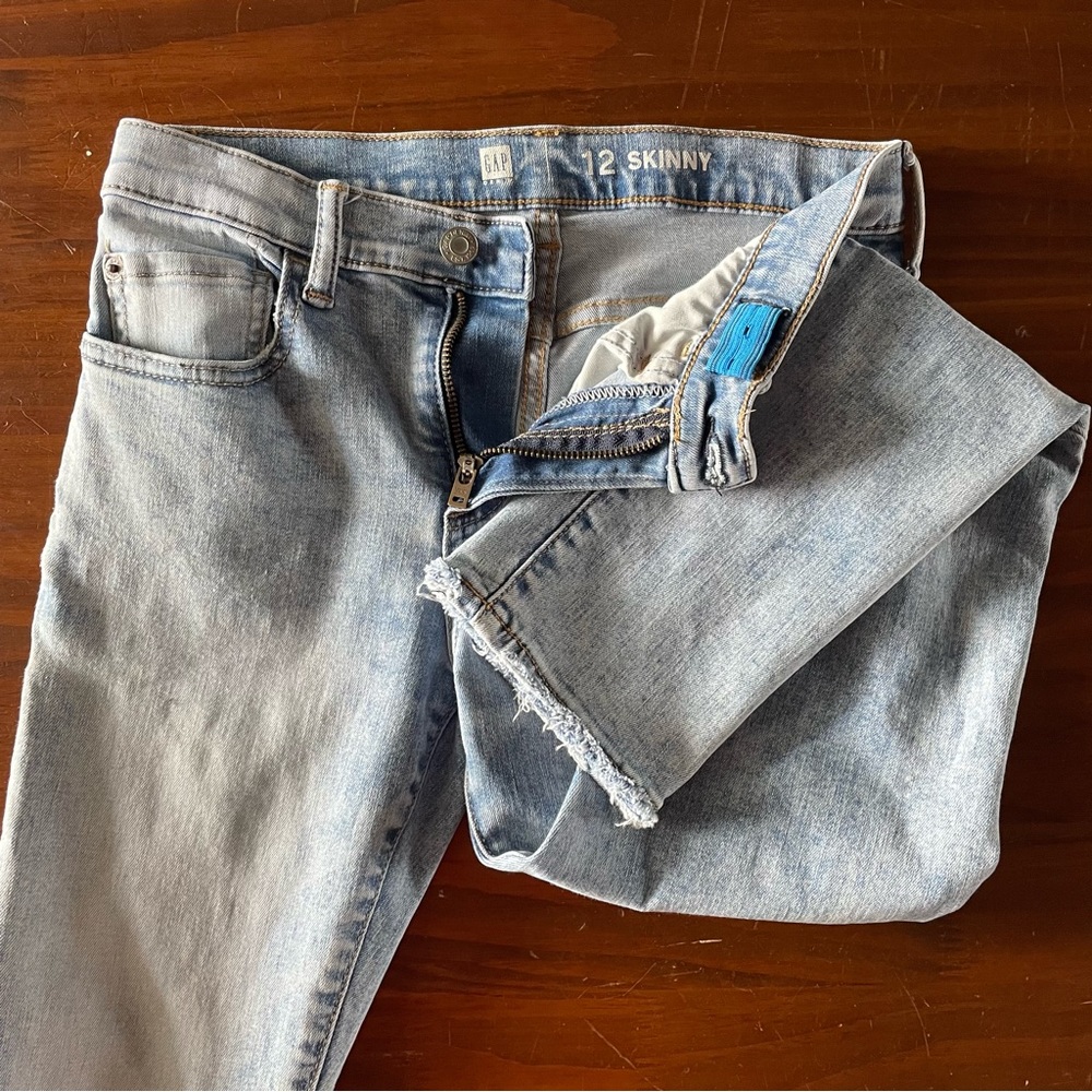 Boys GAP skinny jeans size 12